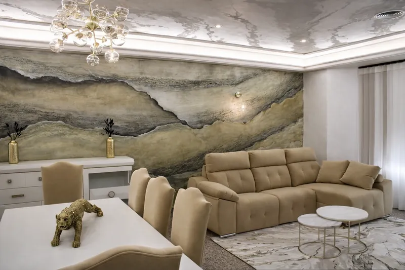 Acabado piedra partida